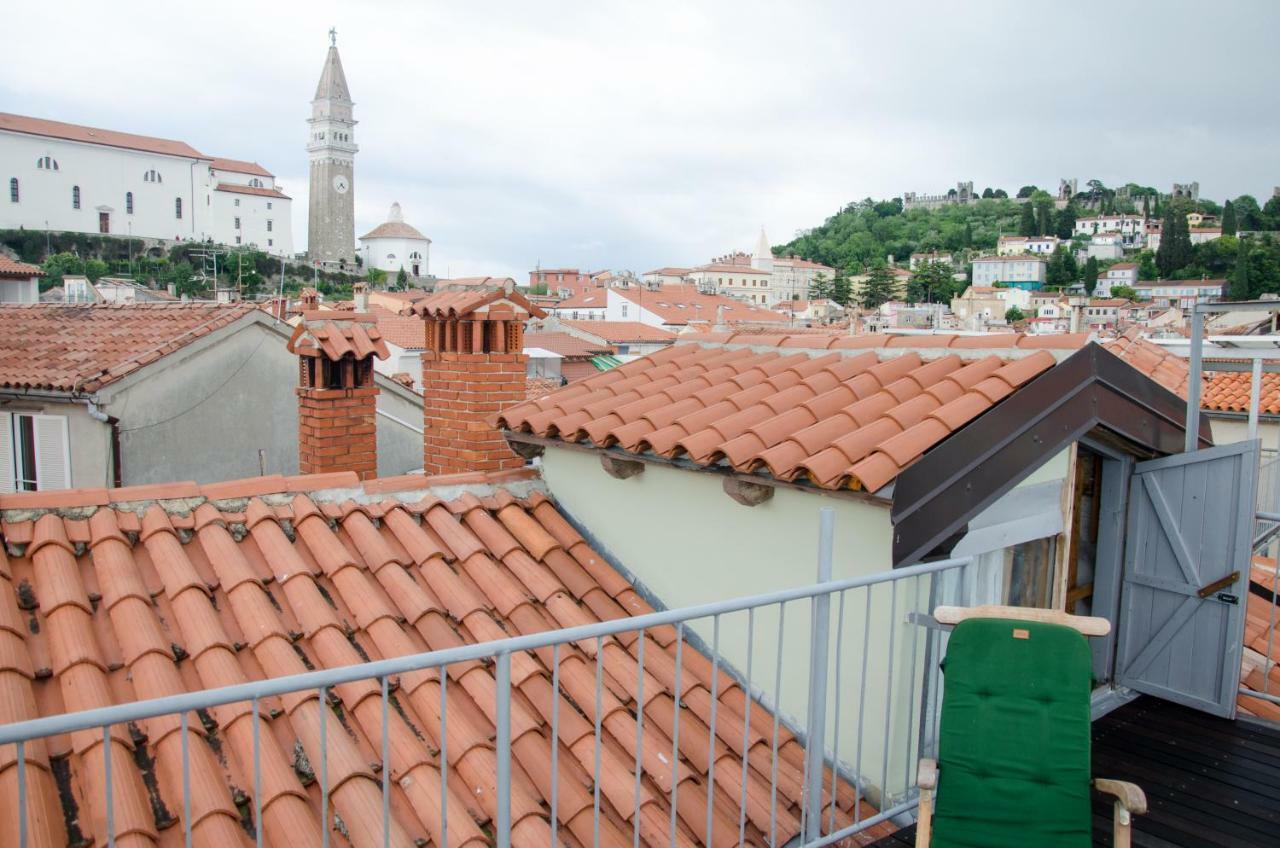 Penthouse Presernovo nabrezje Piran Exterior foto